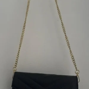 Bolso de piel azul marino