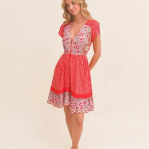 Vestido Scarlett Carmen corto