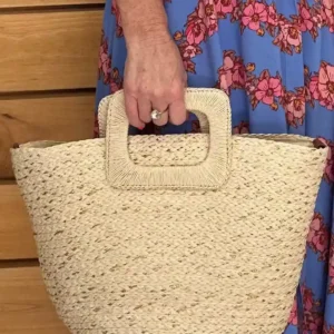 BOLSO SHOPPER DE RAFIA
